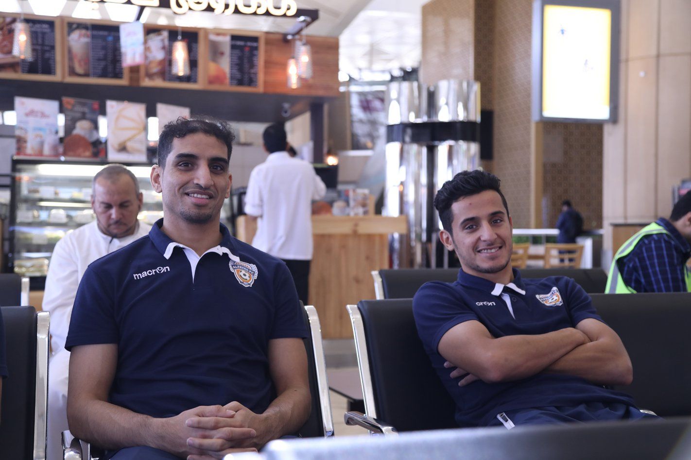 جانب من وصول البعثة