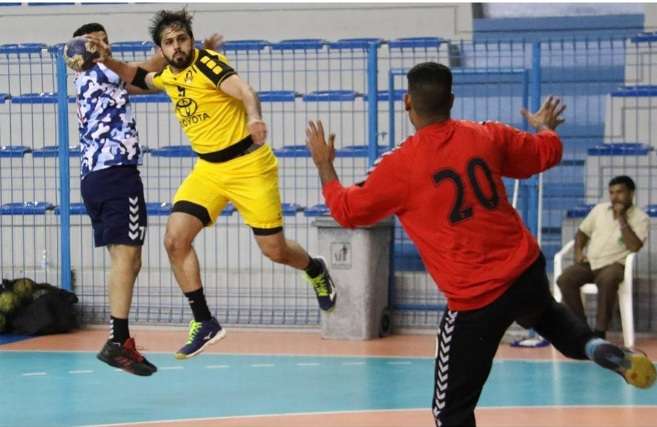 جانب من مباراة الأهلي مع أم الحصم