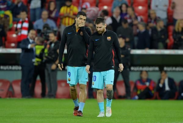 ميسي وسواريز