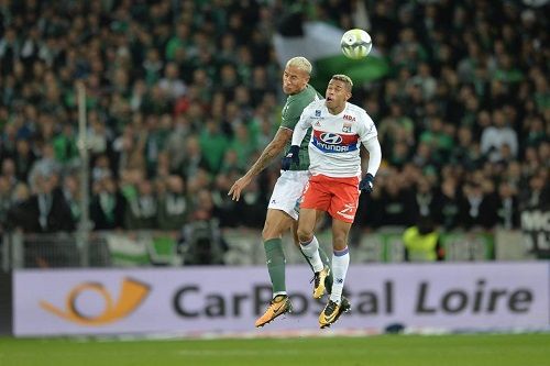 من الديربي بين ليون وسانت إيتيان