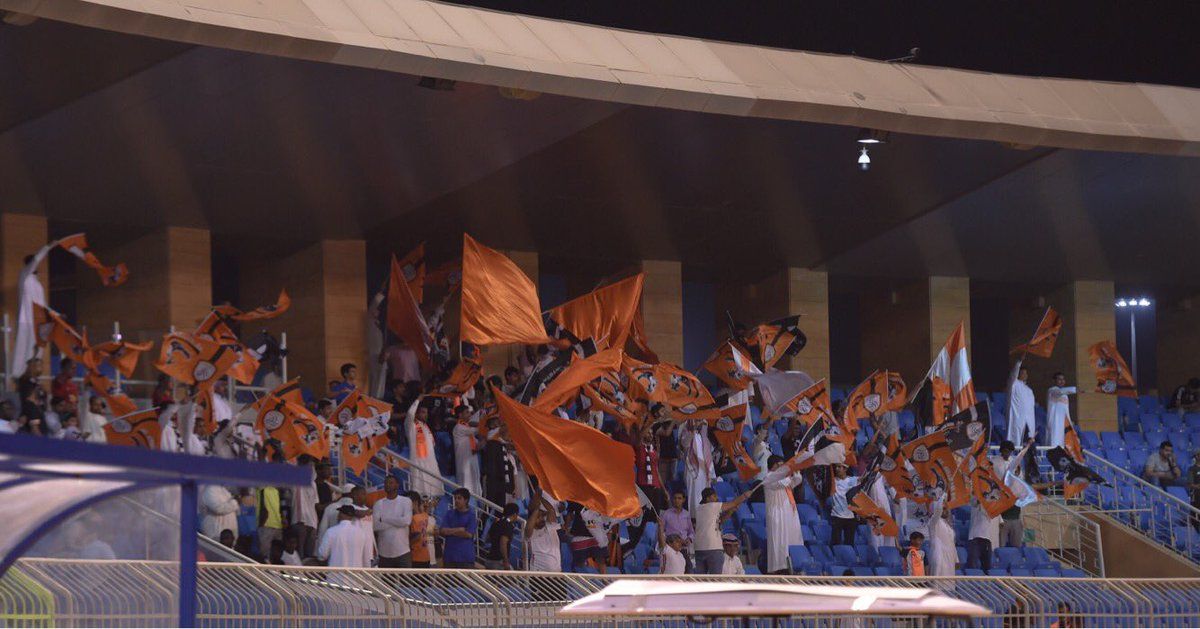 الجماهير من إحدى مباريات الدوري السعودي