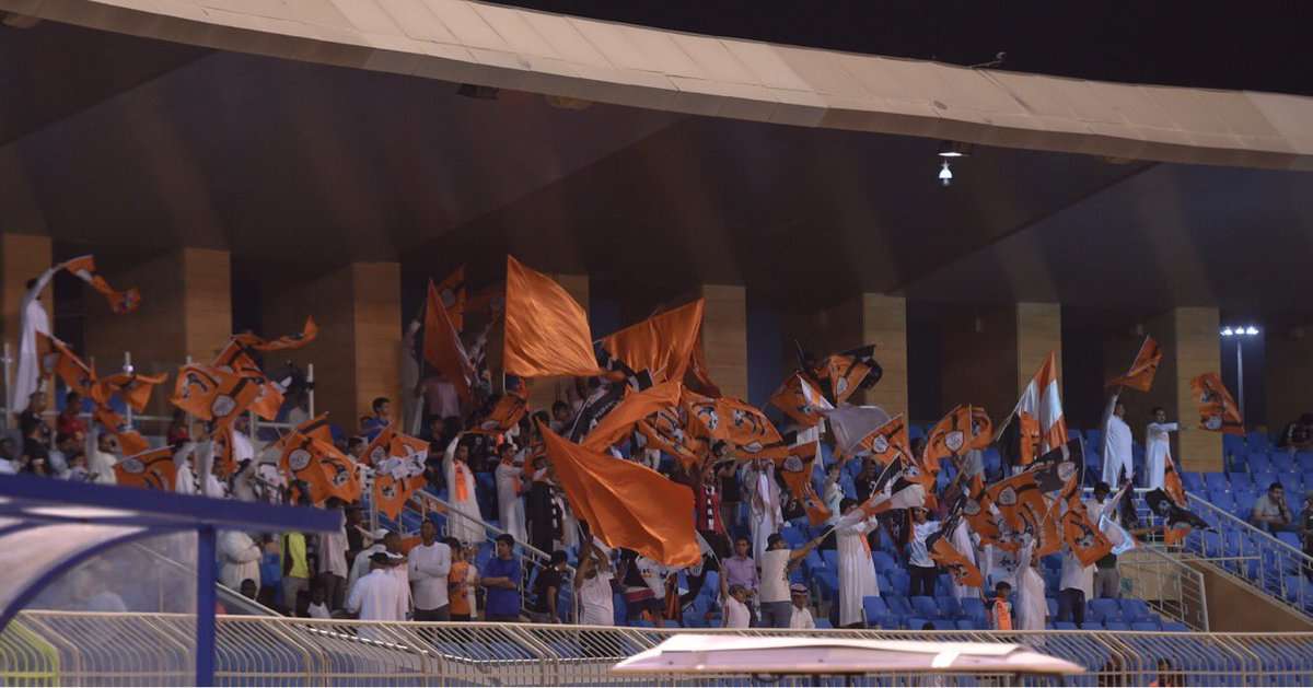 الجماهير من إحدى مباريات الدوري السعودي