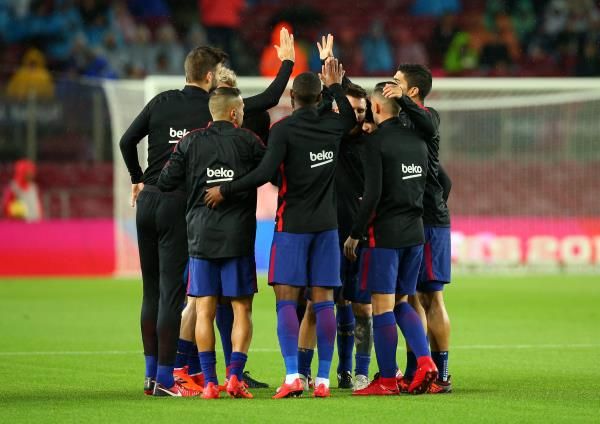 لاعبو برشلونة