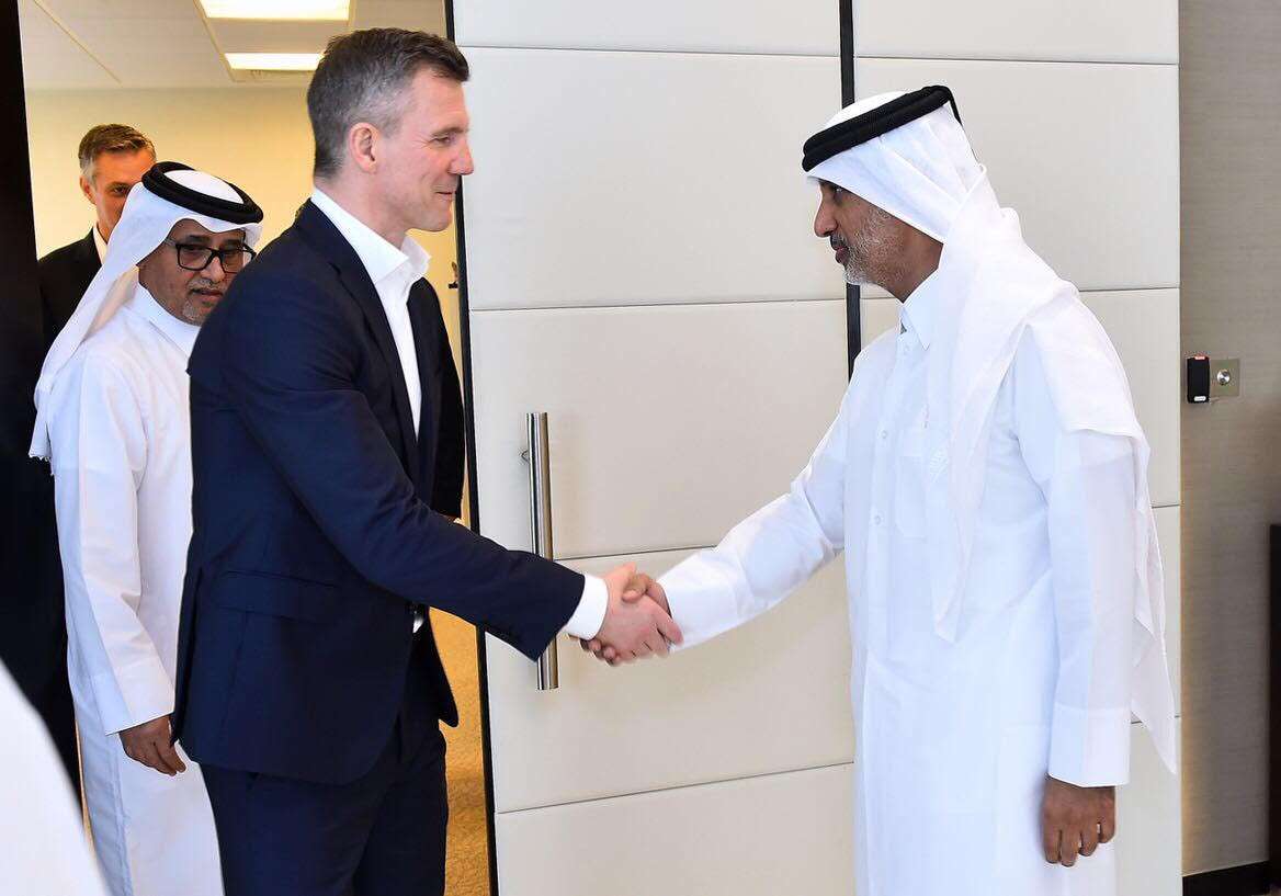 جانب من الزيارة