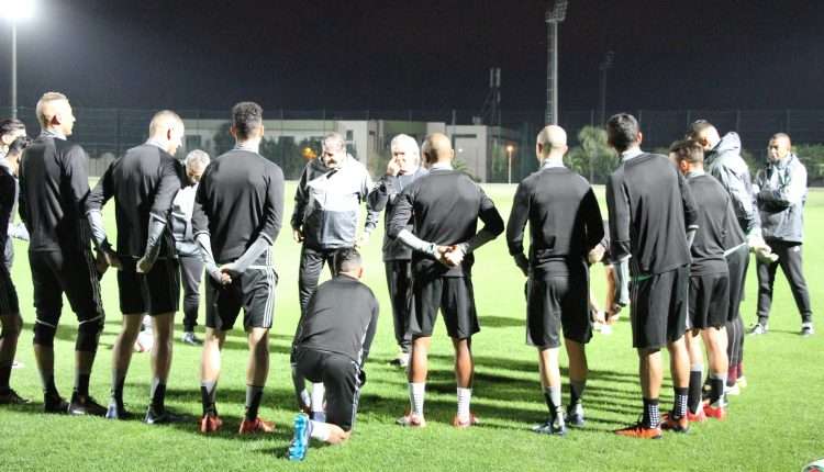 من تدريبات المنتخب الجزائري