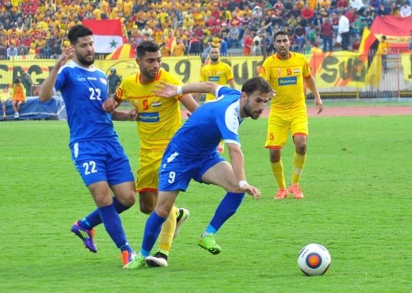 من مباراة بالدوري السوري