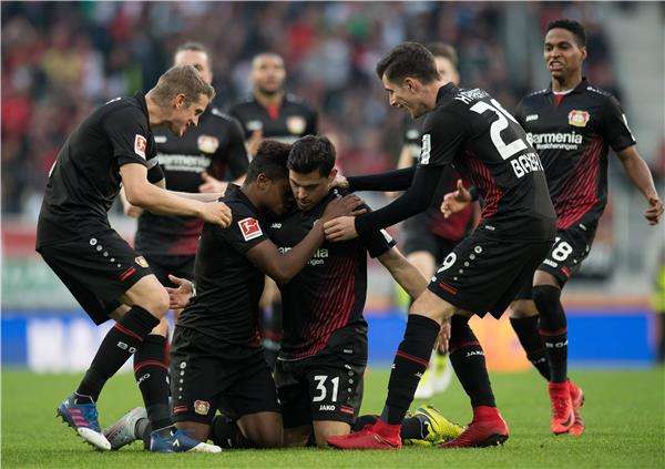 لاعبو باير ليفركوزن