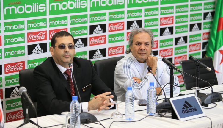 ماجر خلال المؤتمر الصحفي