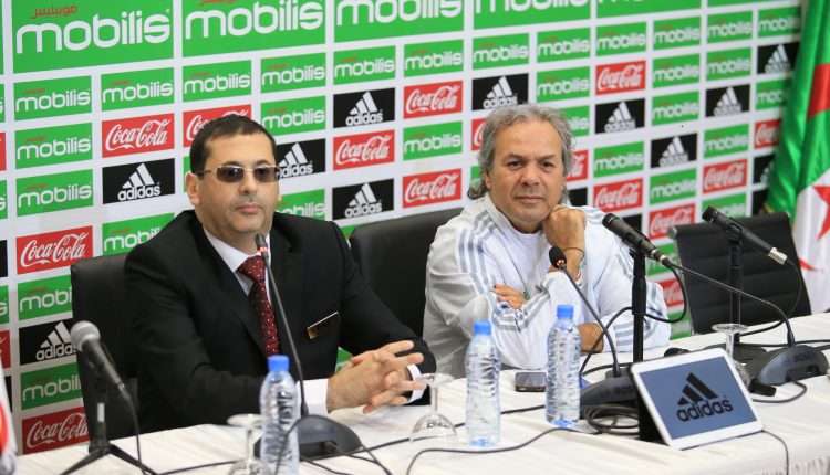 ماجر خلال المؤتمر الصحفي