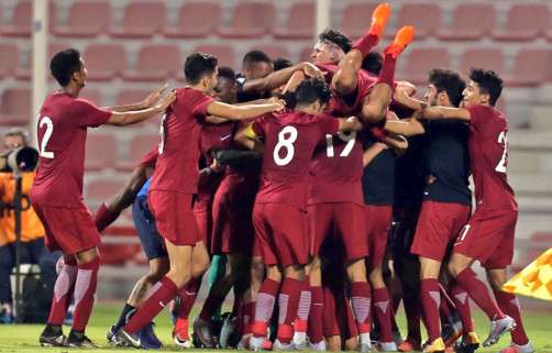 فرحة شباب قطر بالتأهل