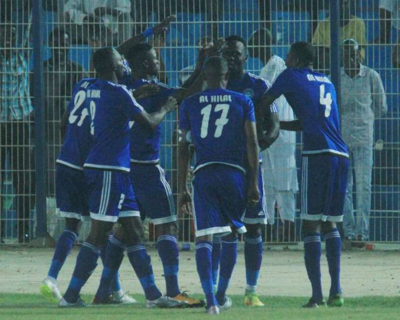 فرحة لاعبي الهلال