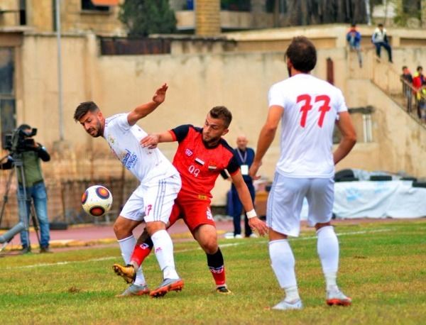 مباراة من الدوري السوري