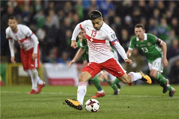 جانب من المباراة