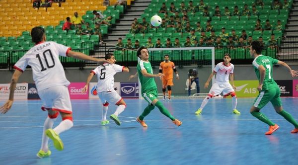 لقطة من المباراة