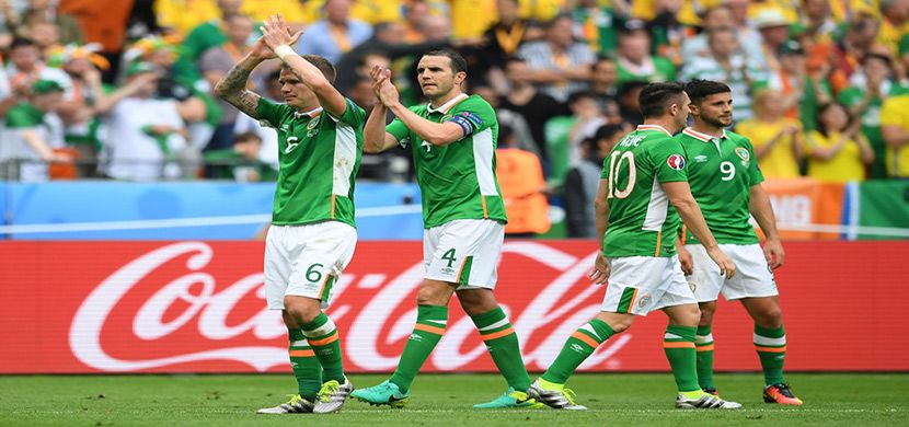 لاعبو أيرلندا