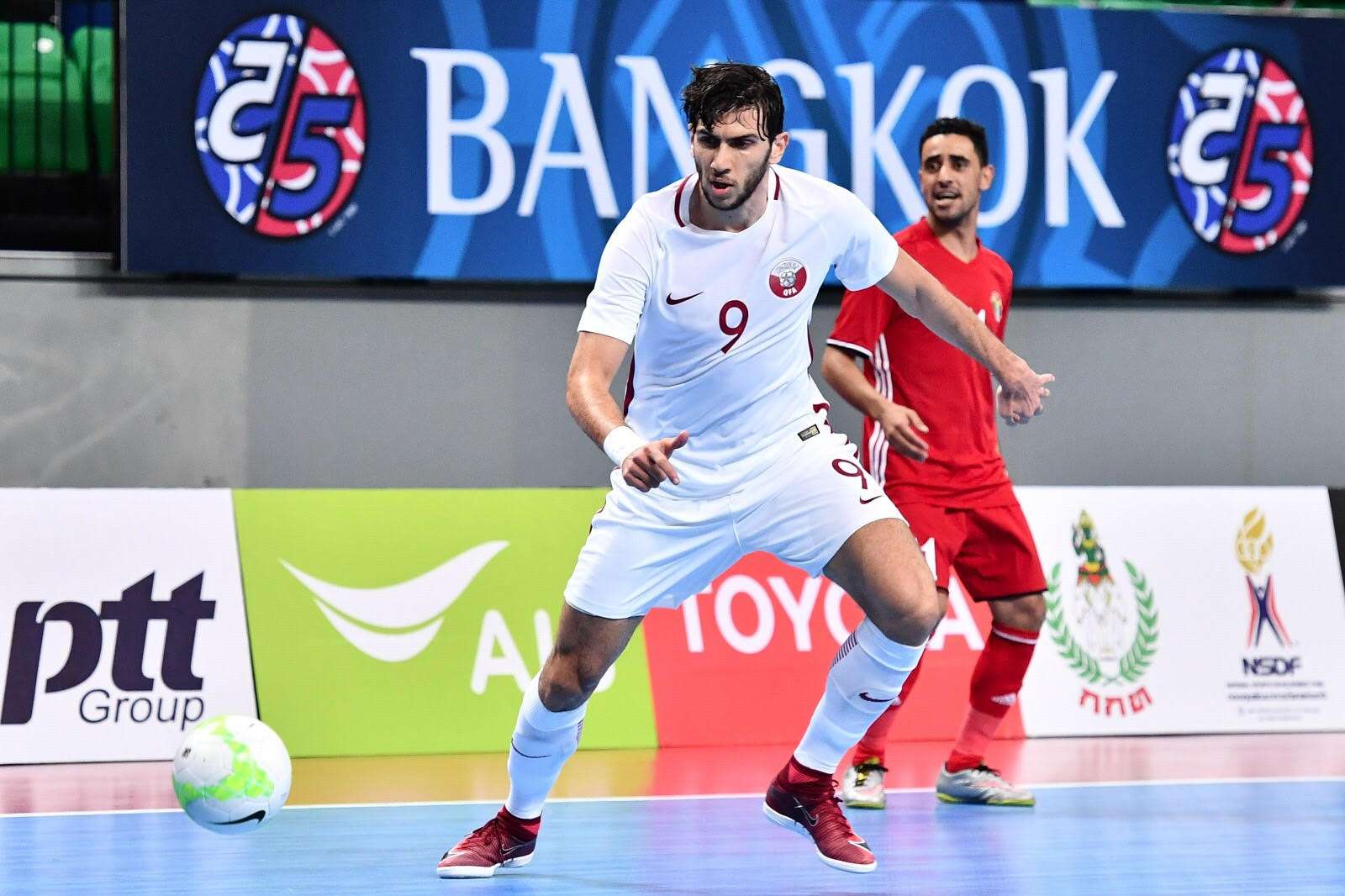 لقطة من المباراة