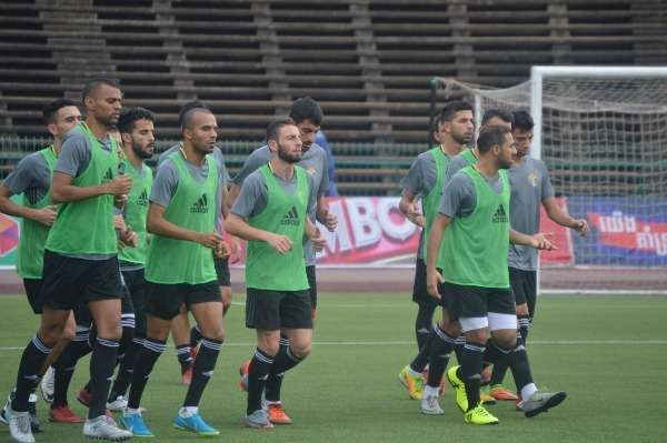 جانب من التدريبات