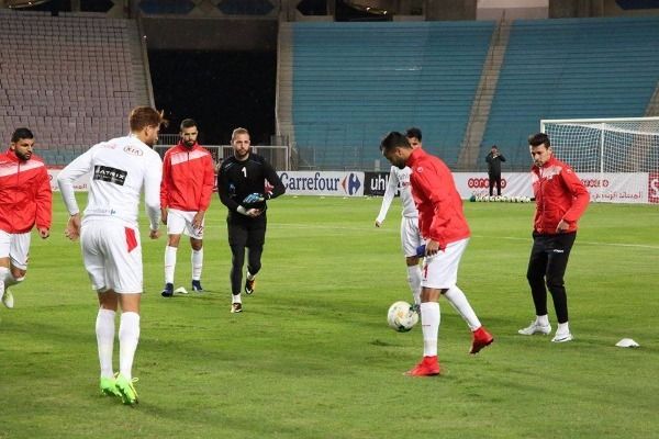 جانب من التدريبات