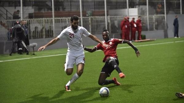  من مباراة تونس وليبيا في الجزائر