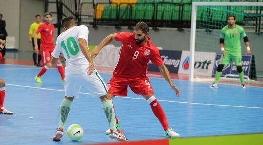 لقطة من المباراة