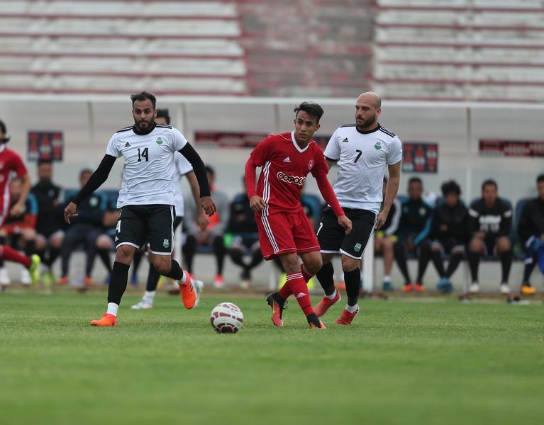 لقطة من المباراة