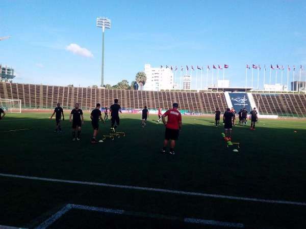 جانب من التدريبات