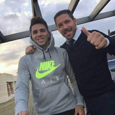 دييجو سيميوني ونجله