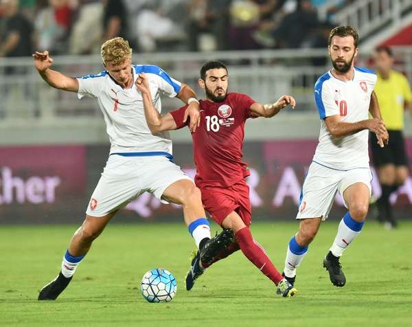 جانب من المباراة