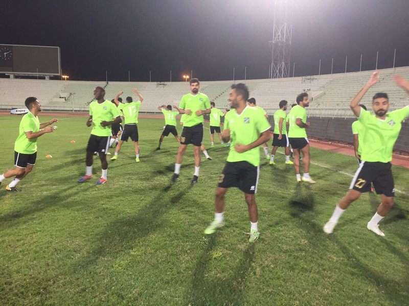 جانب من التدريبات