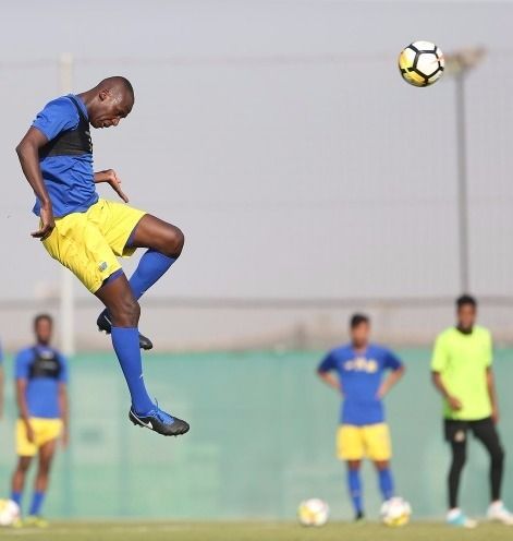 جانب من تدريبات النصر