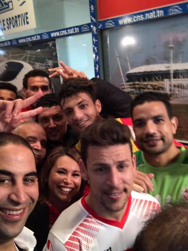 لاعبو منتخب تونس