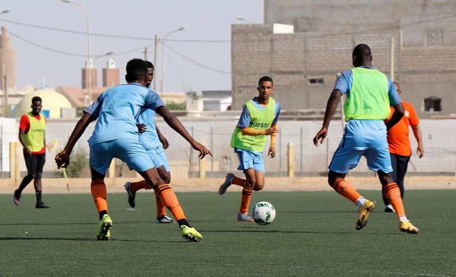 من تداريب نادي نواذيبو