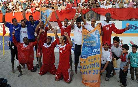 منتخب عمان للكرة الشاطئية