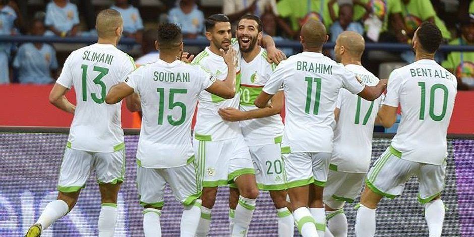 لاعبو المنتخب الجزائري