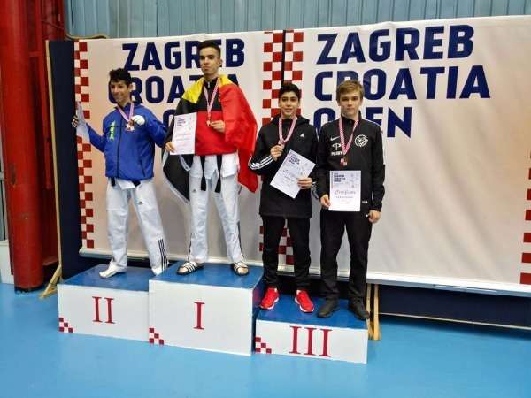 من تتويج زيد مصطفى بالبرونز