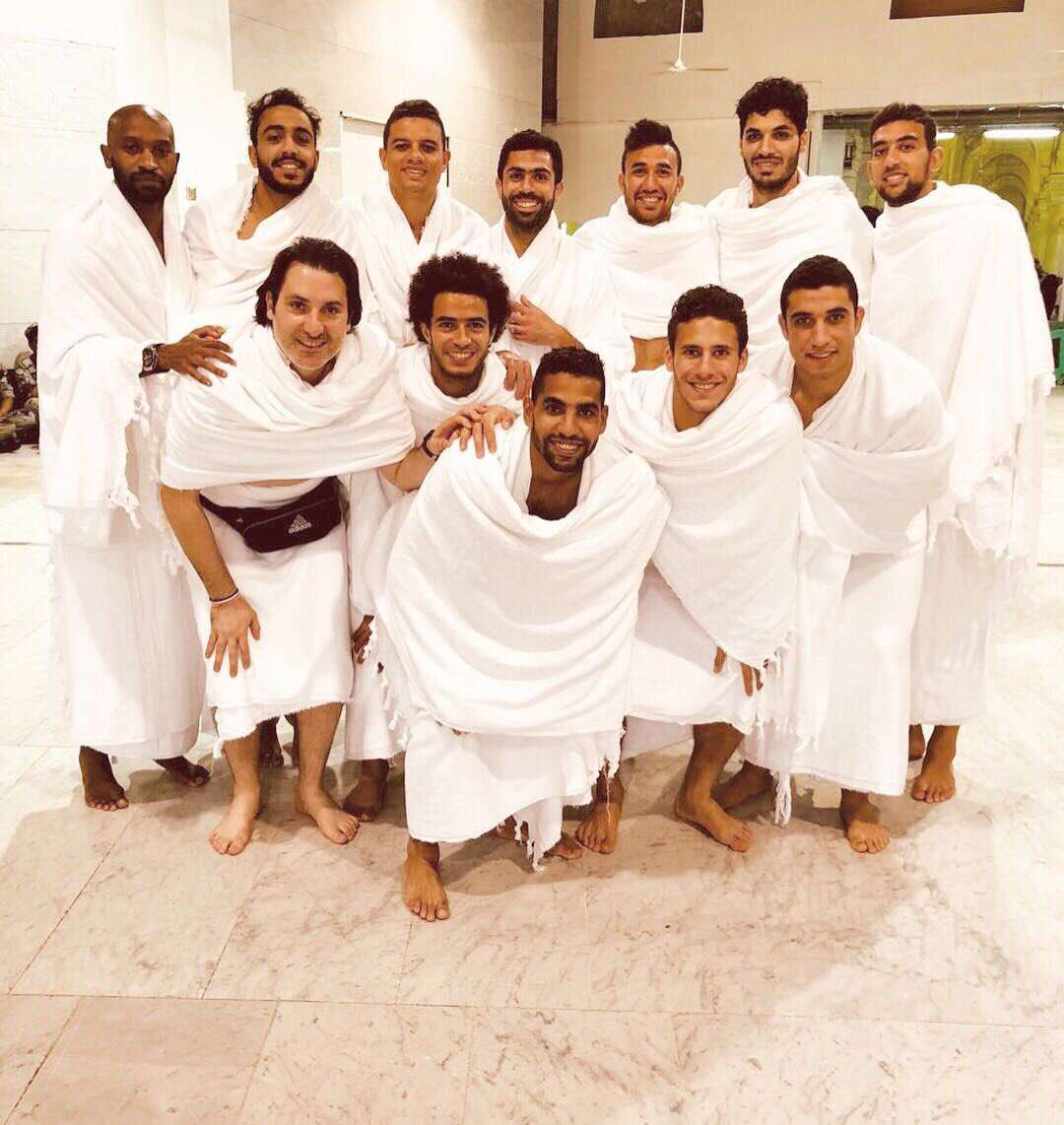 لاعبو منتخب مصر