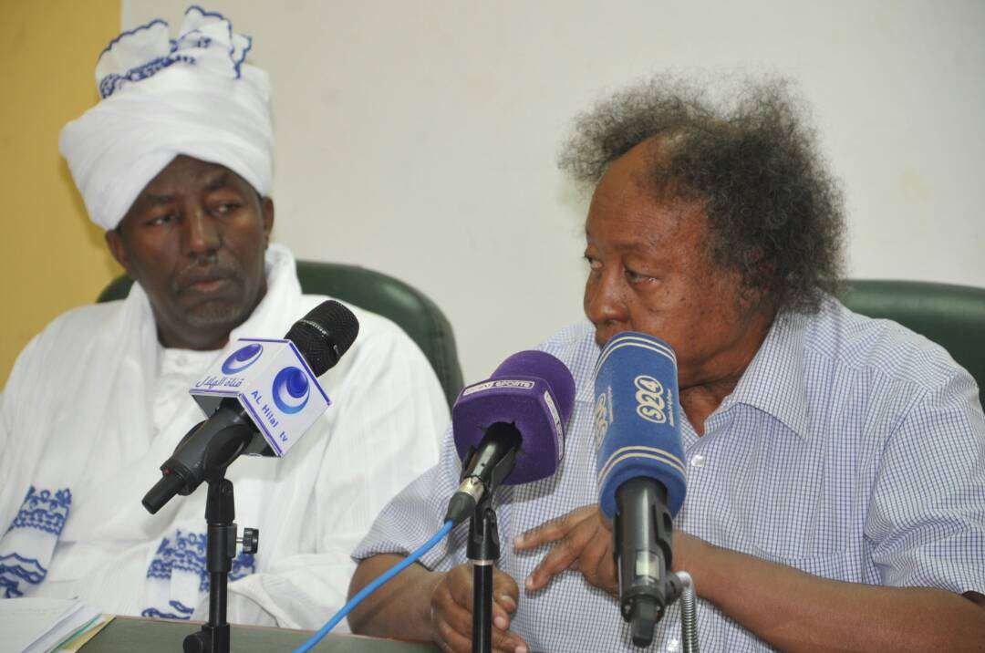 جانب من المؤتمر الصحفي