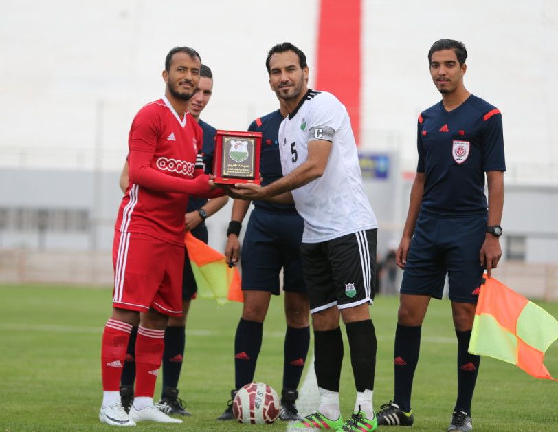 من لقاء النجم ونفط الوسط