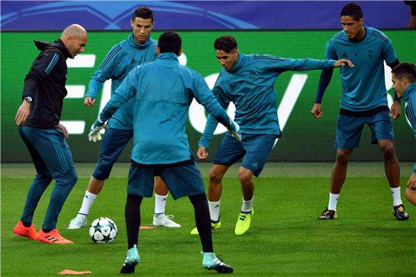 من تدريبات ريال مدريد