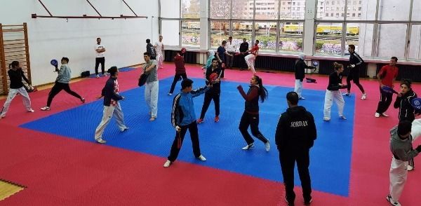 جانب من المعسكر المشترك بين الأردن وكرواتيا