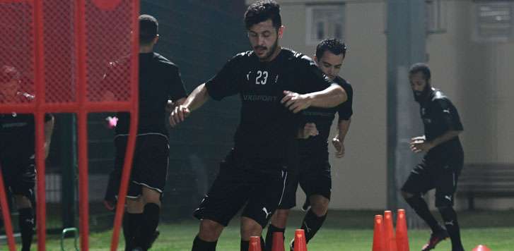 من مران الفريق