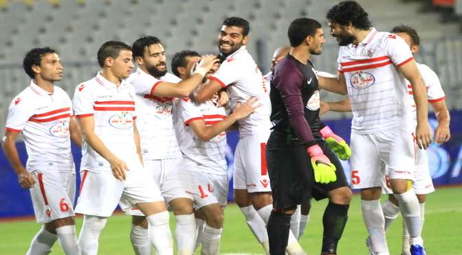 لاعبو الزمالك - أرشيفية