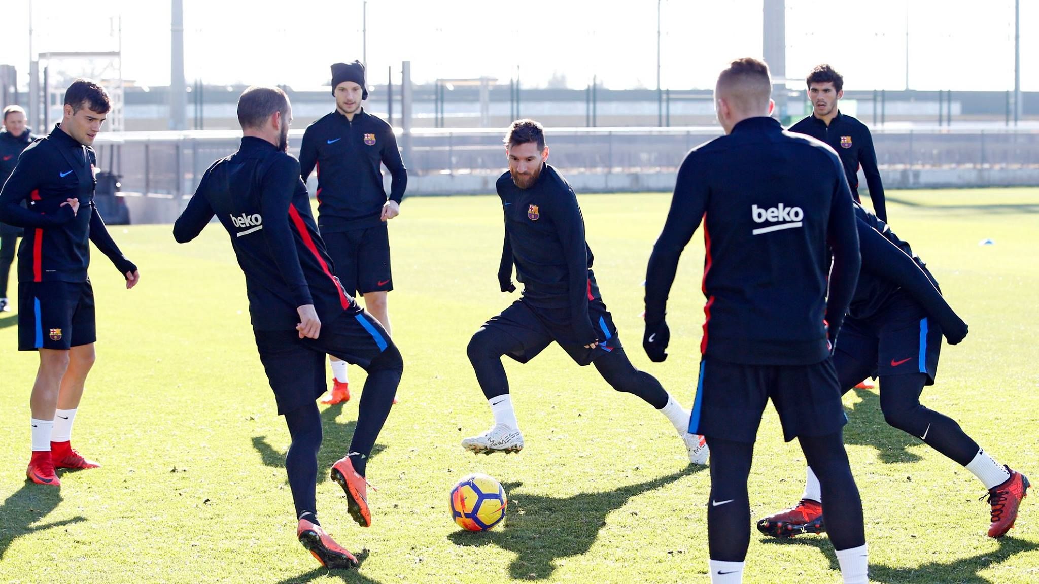 جانب من التدريبات 