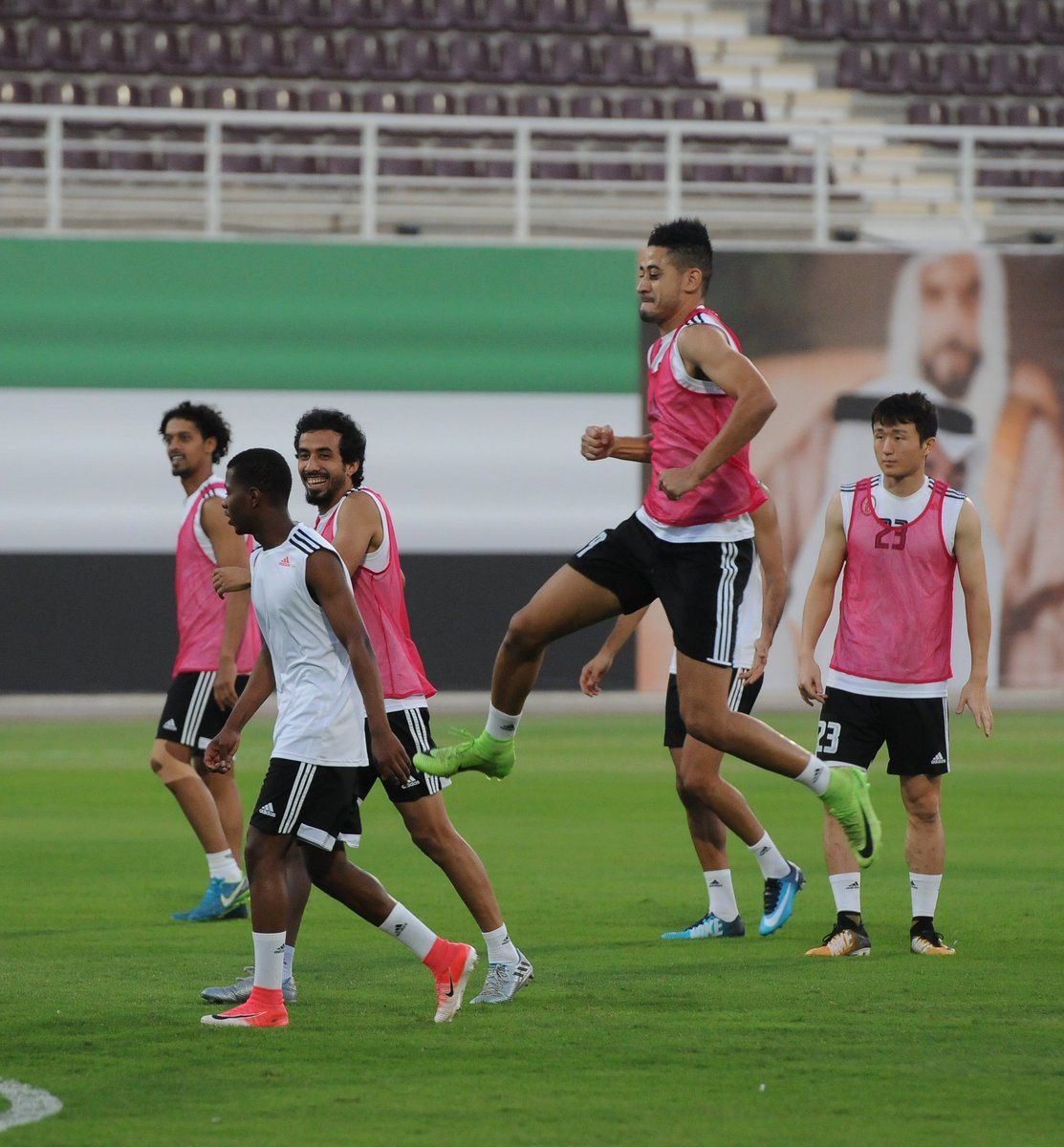 من مران الوحدة اليوم 