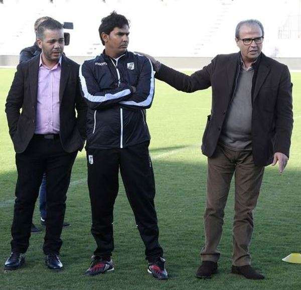 الأسعد الدريدي مع رئيس الصفاقسي