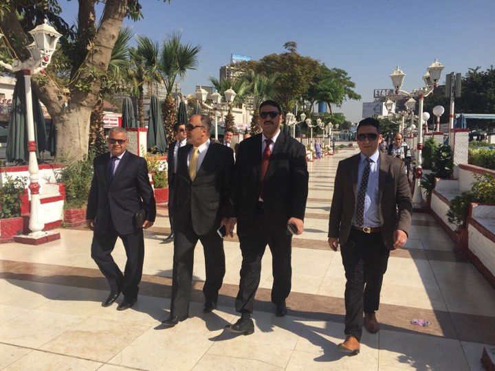 بعض أعضاء اللجنة القضائية