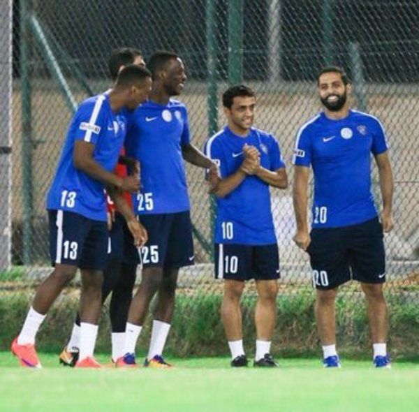 لاعبو الهلال السعودي