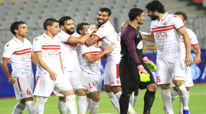 لاعبو الزمالك - أرشيفية