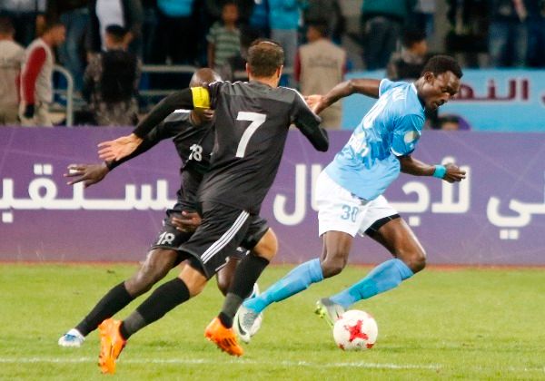 من أحد لقاءات البقعة في الدوري