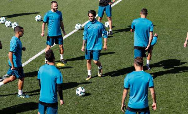 من تدريبات ريال مدريد